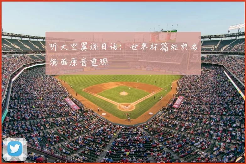 听大空翼说日语：世界杯篇经典名场面原音重现